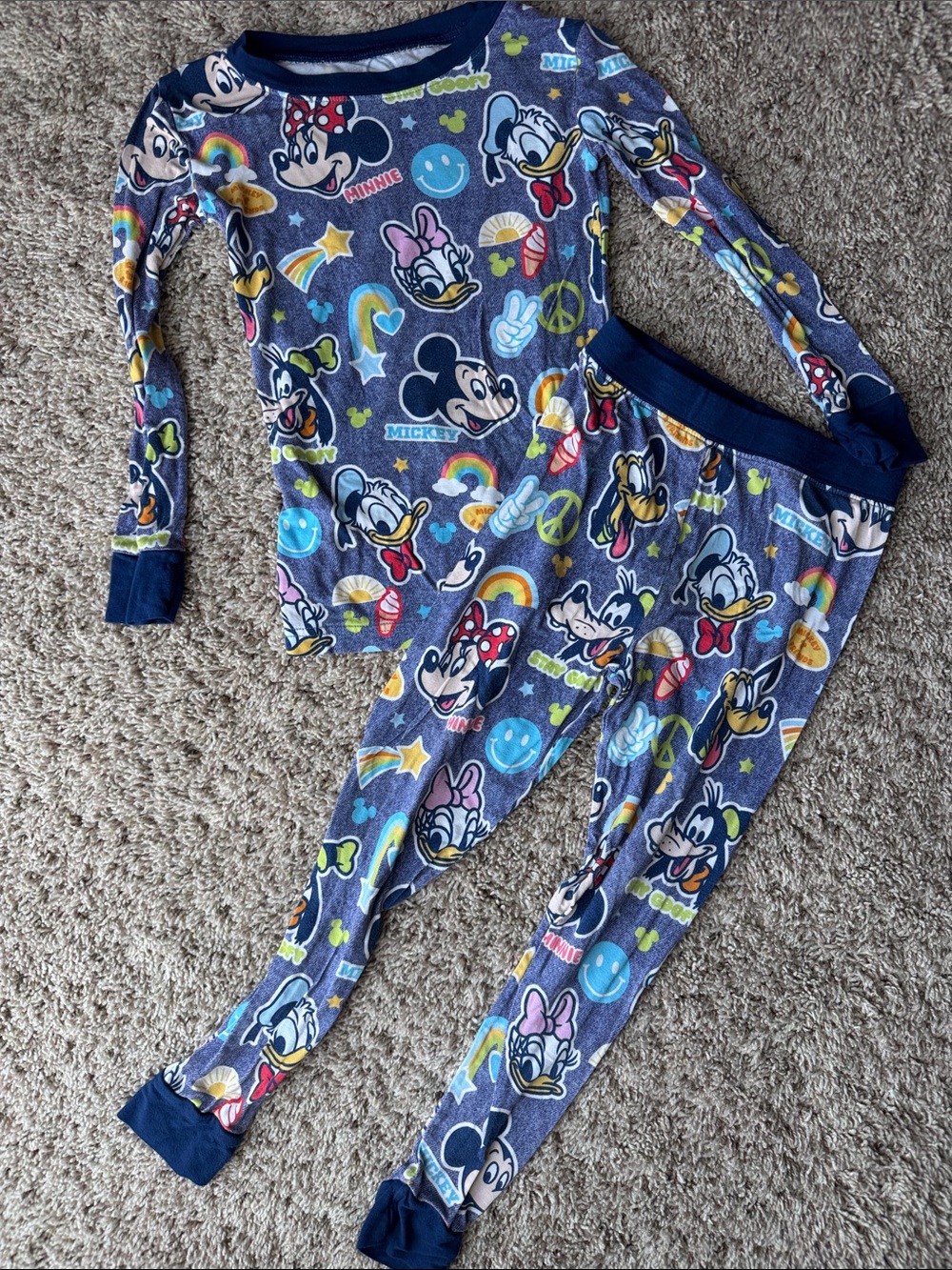 Little Sleepies x Disney 4T PJ set